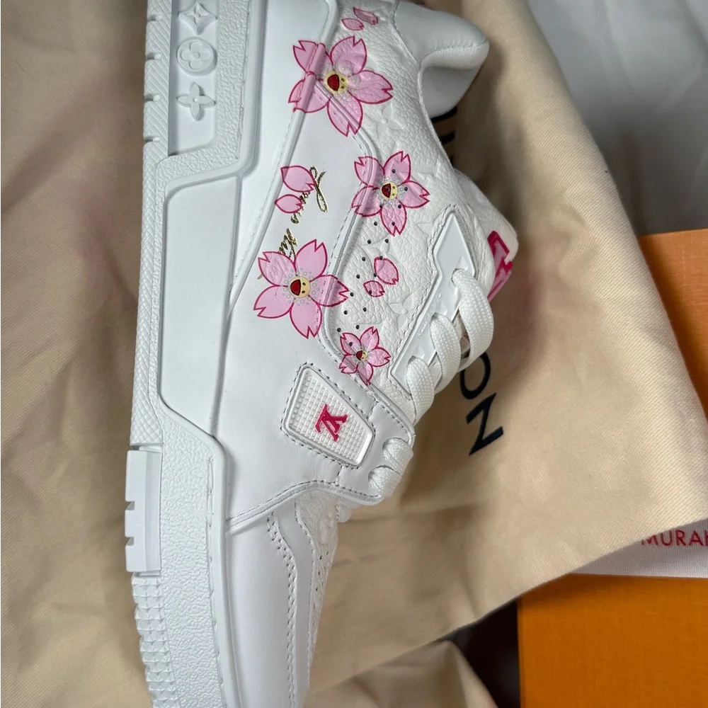 LV x Murakami Sneakers - US Size 6 (36 IT) - Limited Edition from 2025 - Picture 8 of 14